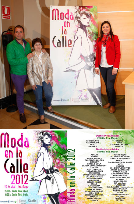 La “XX Moda en la Calle” reunirá a 59 comercios de Castellón el 28 de abril en la Plaza Mayor