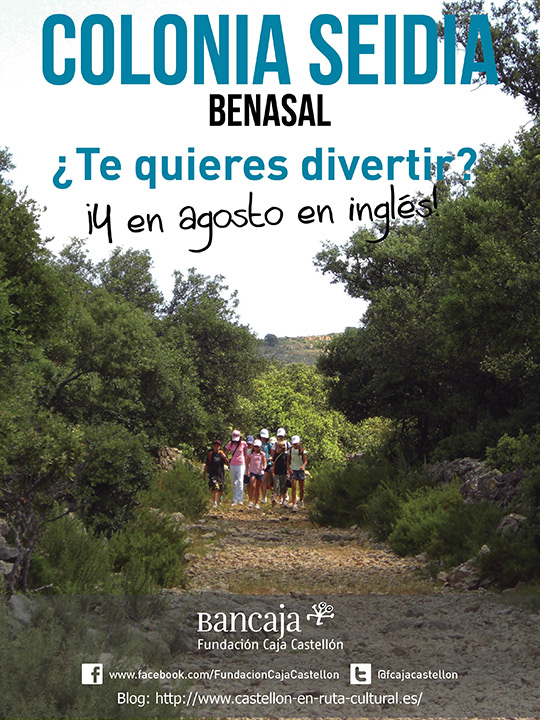 Abierto el plazo de inscripción Colonia Seidia de la Fundación Caja Castellón