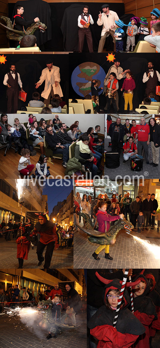 Espectáculo de animación y correfocs en Castellón Espectáculo de animación y correfocs en Castellón