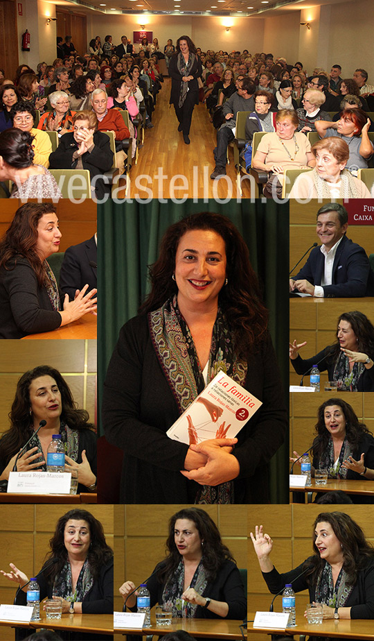 La psicóloga Laura Rojas-Marcos conversó con el público de Castellón