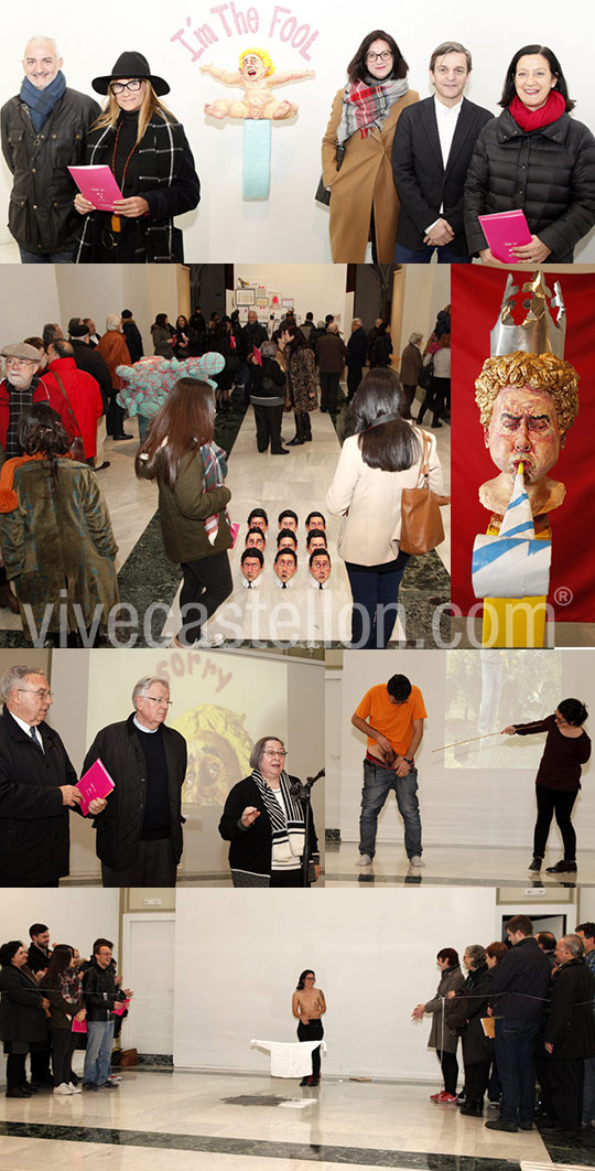 Inauguración de la exposición del Proyecto 3 CMCV en la Fundación Caja Castellón