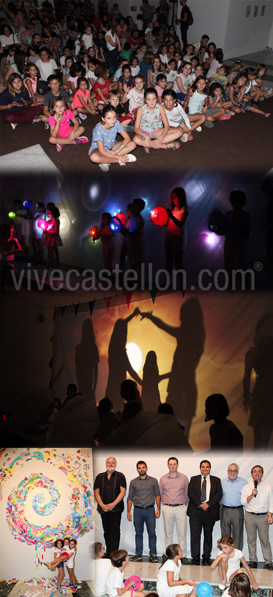 Del collage al teatro de sombras en la Fundación Caja Castellón Del collage al teatro de sombras en la Fundación Caja Castellón
