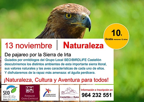 De pajareo por la Sierra de Irta De pajareo por la Sierra de Irta