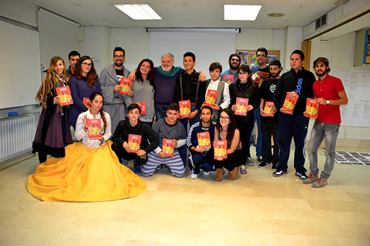 Un encuentro de estudiantes con el artista Pepe Agost