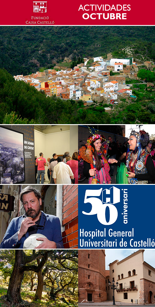 Fundación Caja Castellón: actividades octubre
