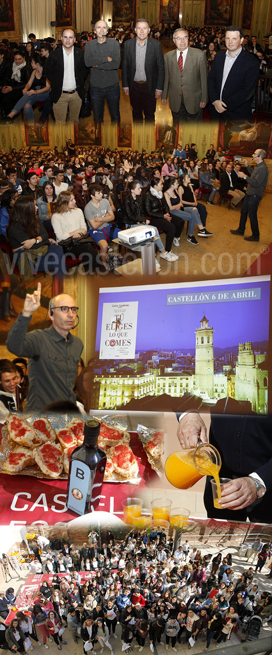 Tú eliges lo que comes, ponencia del doctor Casabona 