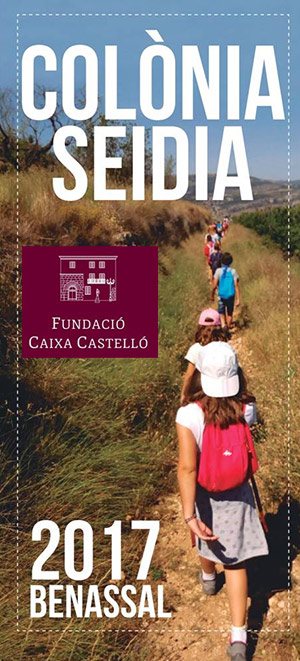 Abierto el plazo de PREinscripción para la COLONIA SEIDIA de la Fundación Caja Castellón
