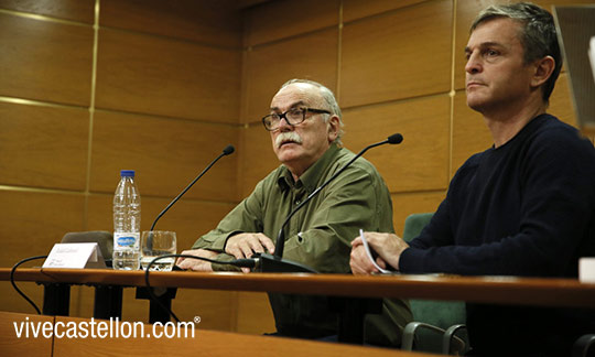 Eudald Carbonell, vicepresidente de Atapuerca, en la Fundación Caja Castellón