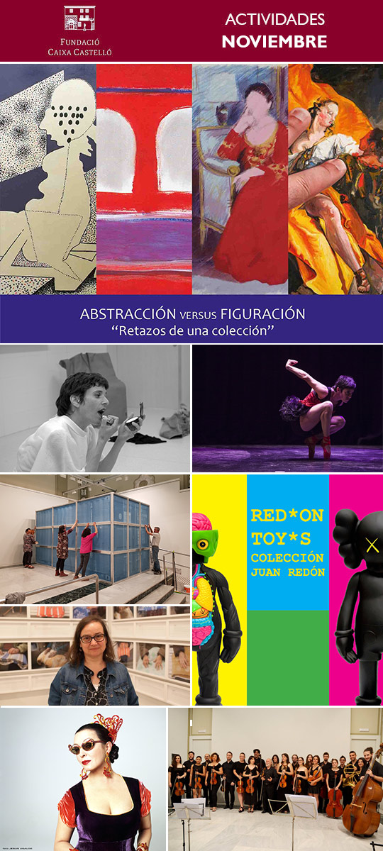 Fundación Caja Castellón: actividades noviembre