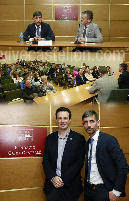 Eduardo López Collazo en la Fundación Caja Castellón Eduardo López Collazo en la Fundación Caja Castellón