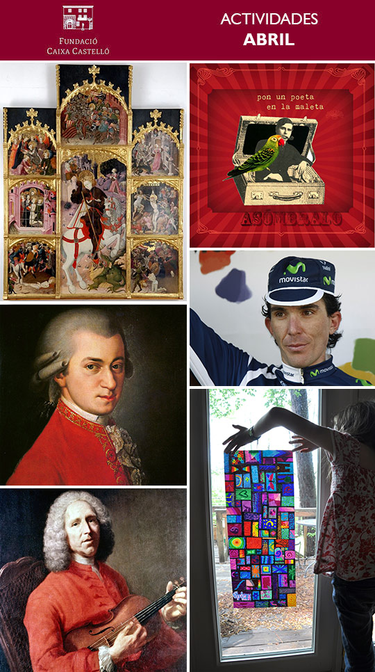 Fundación Caja Castellón: actividades abril 2019 Fundación Caja Castellón: actividades abril 2019