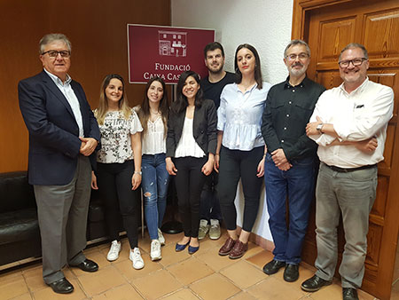 Fundació Caixa Castelló entrega becas por valor de 5000 euros para cursar Estudios Superiores de Diseño