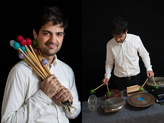 Reserva de invitaciones para ver a David Moliner: Percussion Mono-Machine 2.0