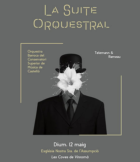 Orquestra Barroca del Conservatori Superior de Música de Castelló: “La Suite Orquestal: Telemann y Rameau”