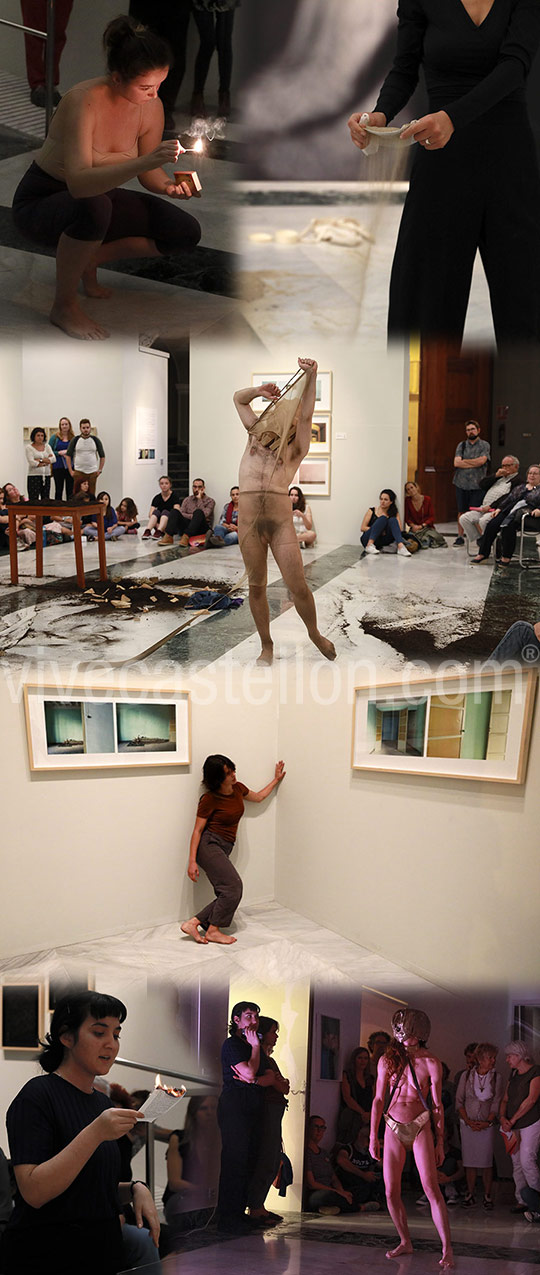 Performances en la Fundació Caixa Castelló Performances en la Fundació Caixa Castelló