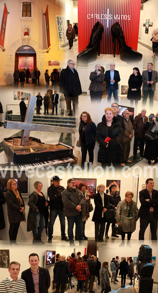 Exposición homenaje a Carles Santos en la Fundación Caja Castelló