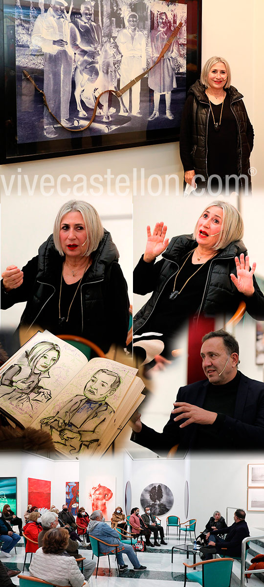 Conversación con la artista CARMEN CALVO en la Sala San Miguel de la Fundación Caja Castellón