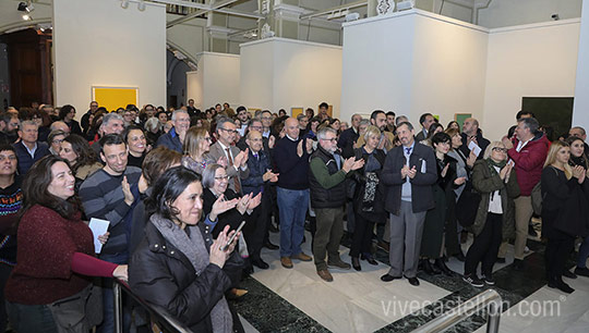 Inauguración de las exposiciones de invierno en la Fundación Caja Castellón