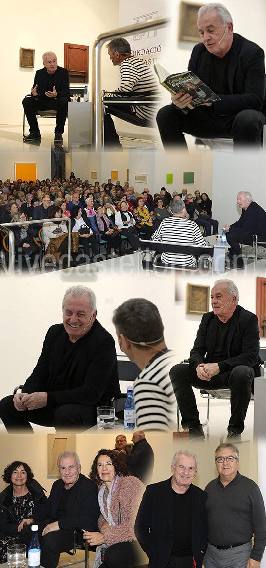 Víctor Manuel presenta ´El gusto es mío´ en la Fundación Caja Castellón