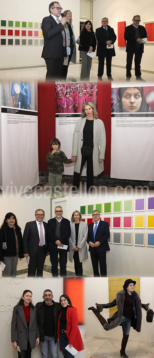 Inauguración de las exposiciones de invierno en la Fundación Caja Castellón