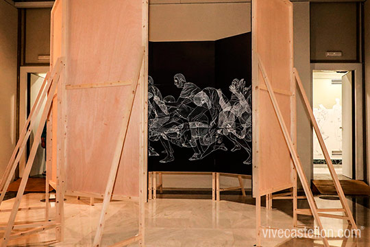 Inauguración de la exposición de Moisés Mahiques, Del llindar a la clau Inauguración de la exposición de Moisés Mahiques, Del llindar a la clau