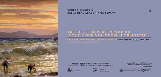Orquesta Barroca de Castellón: «Tre sestetti per tre violini, viola e due violoncelli obligatti. Op 1 de Gaetano Brunetti» Orquesta Barroca de Castellón: «Tre sestetti per tre violini, viola e due violoncelli obligatti. Op 1 de Gaetano Brunetti»