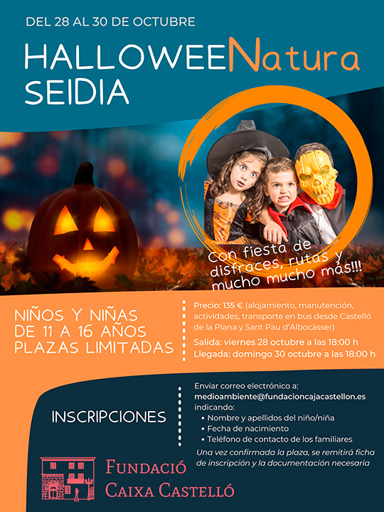 Hallowee Natura Seidia de la Fundación Caixa Castelló