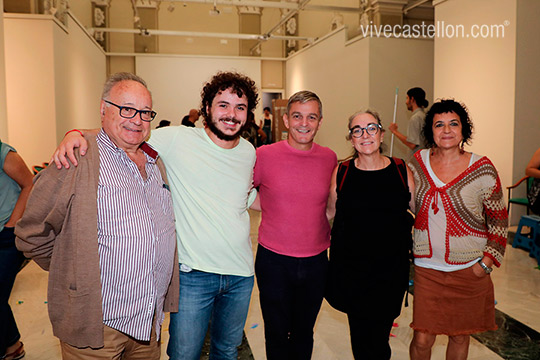 Performance en la Fundació Caixa Castelló Performance en la Fundació Caixa Castelló