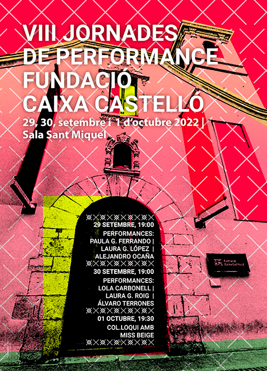 VIII Jornadas de Performance Fundació Caixa Castelló