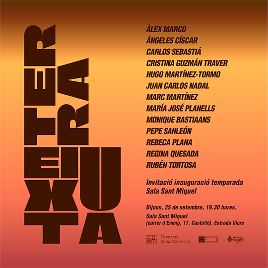 Terra Eixuta: una lectura de la creació contemporània de la Ribera a l´Horta