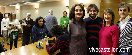 Daniel Sánchez Arévalo en la Fundación Caja Castellón Daniel Sánchez Arévalo en la Fundación Caja Castellón