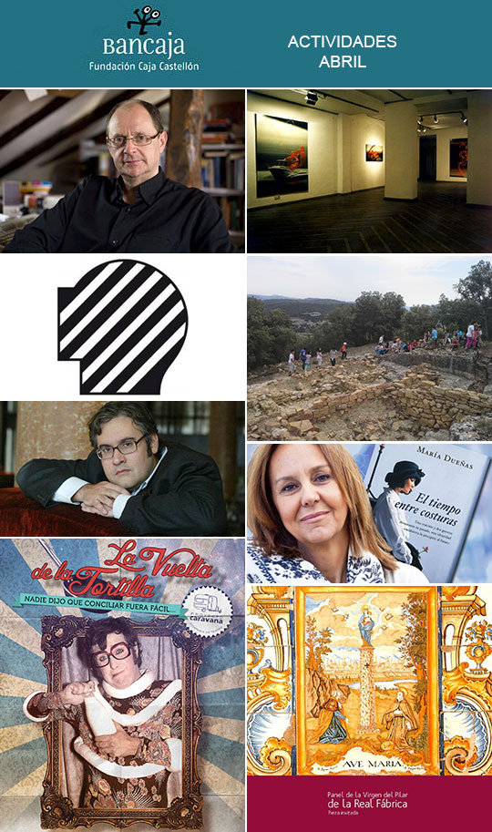Fundación Caja Castellón: actividades abril