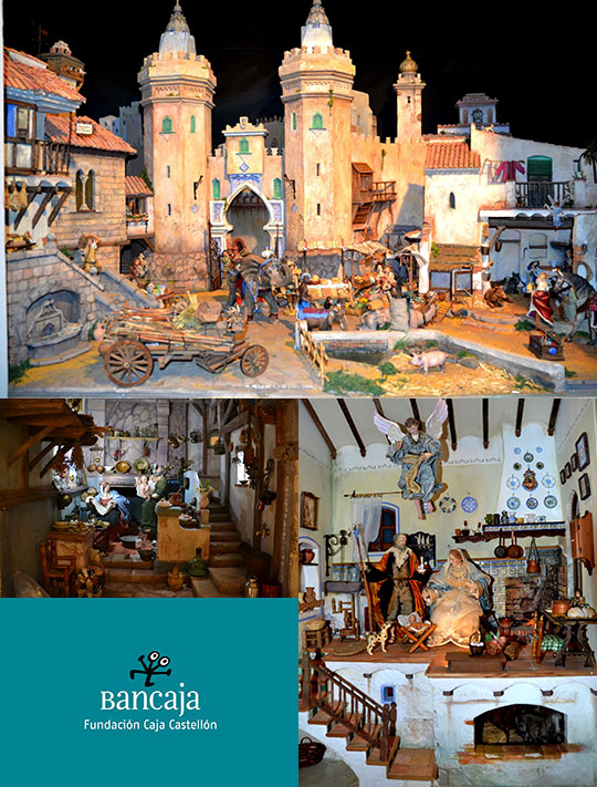 La Fundación Caja Castellón abre al público el Belén de la Luna en la Sala San Miguel