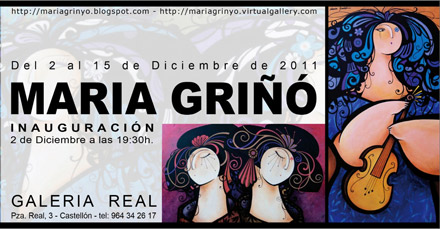 Exposición María Griñó en La Galería Real Exposición María Griñó en La Galería Real