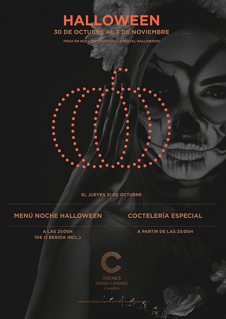 Llega la semana de Halloween a Orenes Gran Casino Castellón 