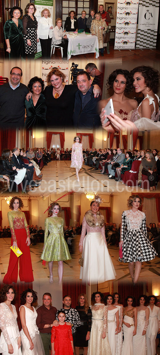 Desfile de Higinio Mateu a beneficio de AECC