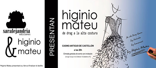 Presentación del libro “Higinio Mateu, de drag a la alta costura”