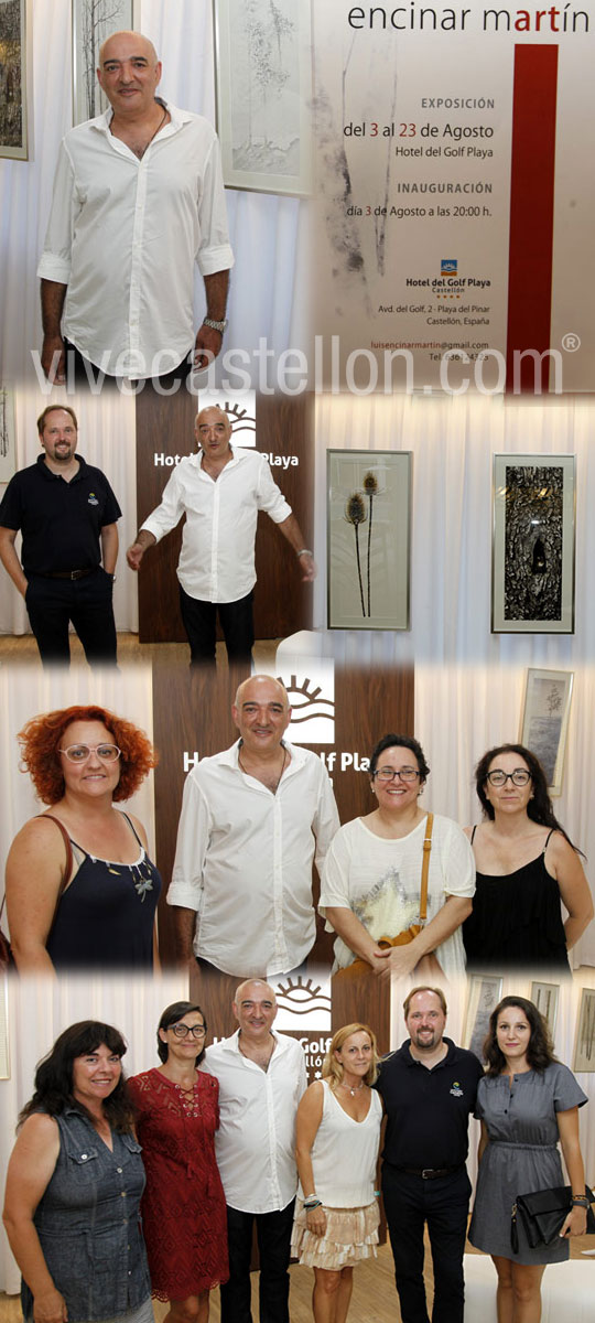 Exposición de Encinar Martín en el Hotel del Golf Playa Exposición de Encinar Martín en el Hotel del Golf Playa