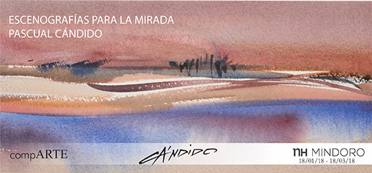 Exposición de Pascual Cándido el 18 de enero en el Hotel Nh Mindoro Exposición de Pascual Cándido el 18 de enero en el Hotel Nh Mindoro