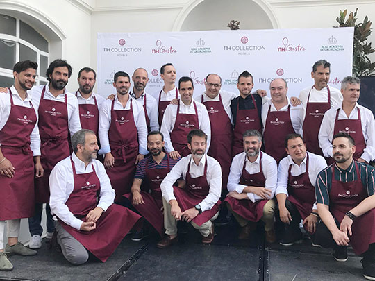 Miguel Barrera participa en el homenaje de la Real Academia de Gastronomía a la cadena NH Hotel Group Miguel Barrera participa en el homenaje de la Real Academia de Gastronomía a la cadena NH Hotel Group