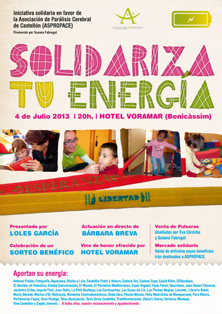 Solidariza tu energía, en el Hotel Voramar