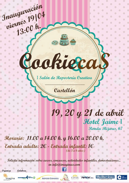 Cookie&cas, I salón de repostería creativa de Castellón Cookie&cas, I salón de repostería creativa de Castellón