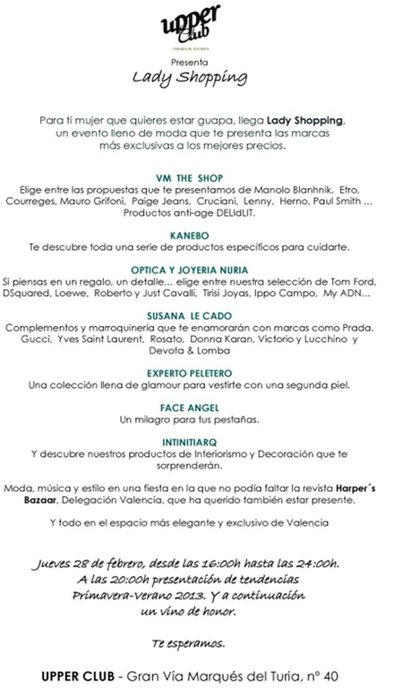 Infinity arq, lady shopping