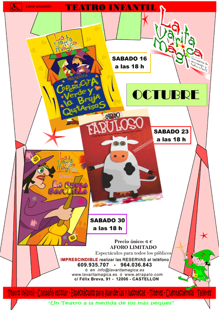 la varita magica teatro infantil y animacion en castellon