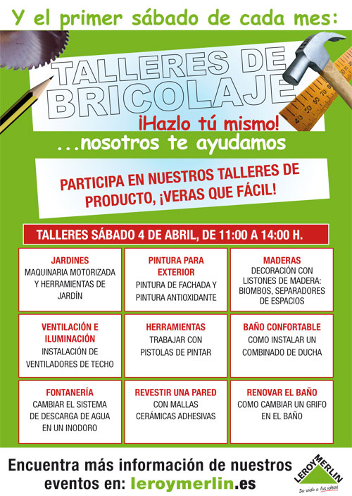 Castellón, Leroy Merlin, Bricolaje, construcción, decoración y jardín. Castellón, Leroy Merlin, Bricolaje, construcción, decoración y jardín.