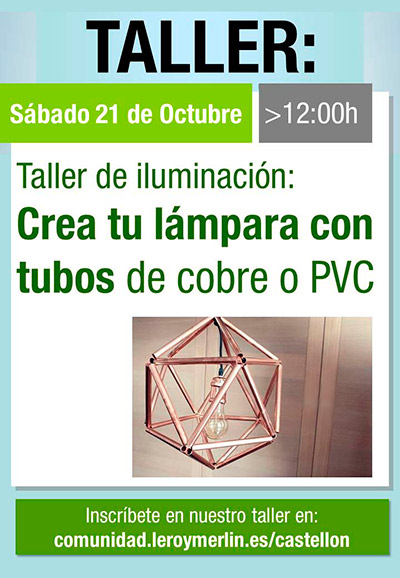 Taller de iluminación en Leroy Merlín Castellón