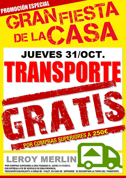 Promoción especial Leroy Merlín Promoción especial Leroy Merlín