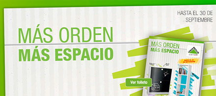Descubre cientos de soluciones para almacenar, guardar y organizar tu casa en Leroy Merlín Descubre cientos de soluciones para almacenar, guardar y organizar tu casa en Leroy Merlín