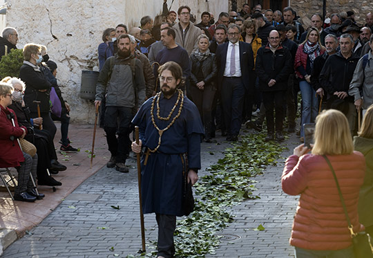 José Martí acompaña al pueblo de les Useres en la recuperación de la rogativa a Sant Joan de Penyagolosa