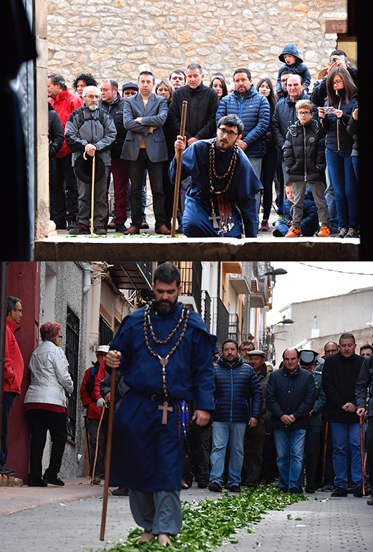 salida de 'Els Pelegrins de Les Useres' salida de 'Els Pelegrins de Les Useres'